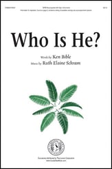Who Is He? SATB choral sheet music cover